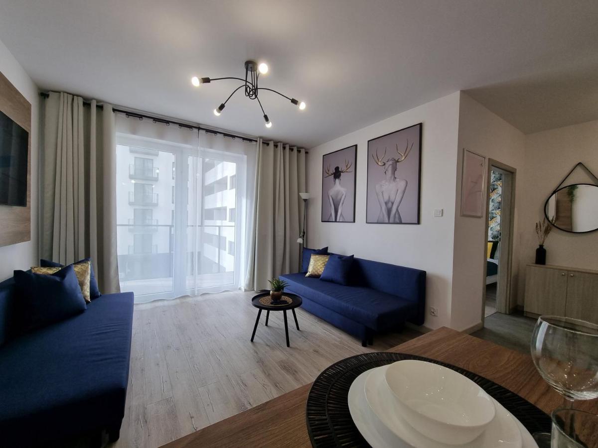 Q Apart Enter- Klimatyzowany 2 Pokojowy Apartament Przy Manufakturze Z Garazem Gratis, Fv Lodz (Lodz) Luaran gambar
