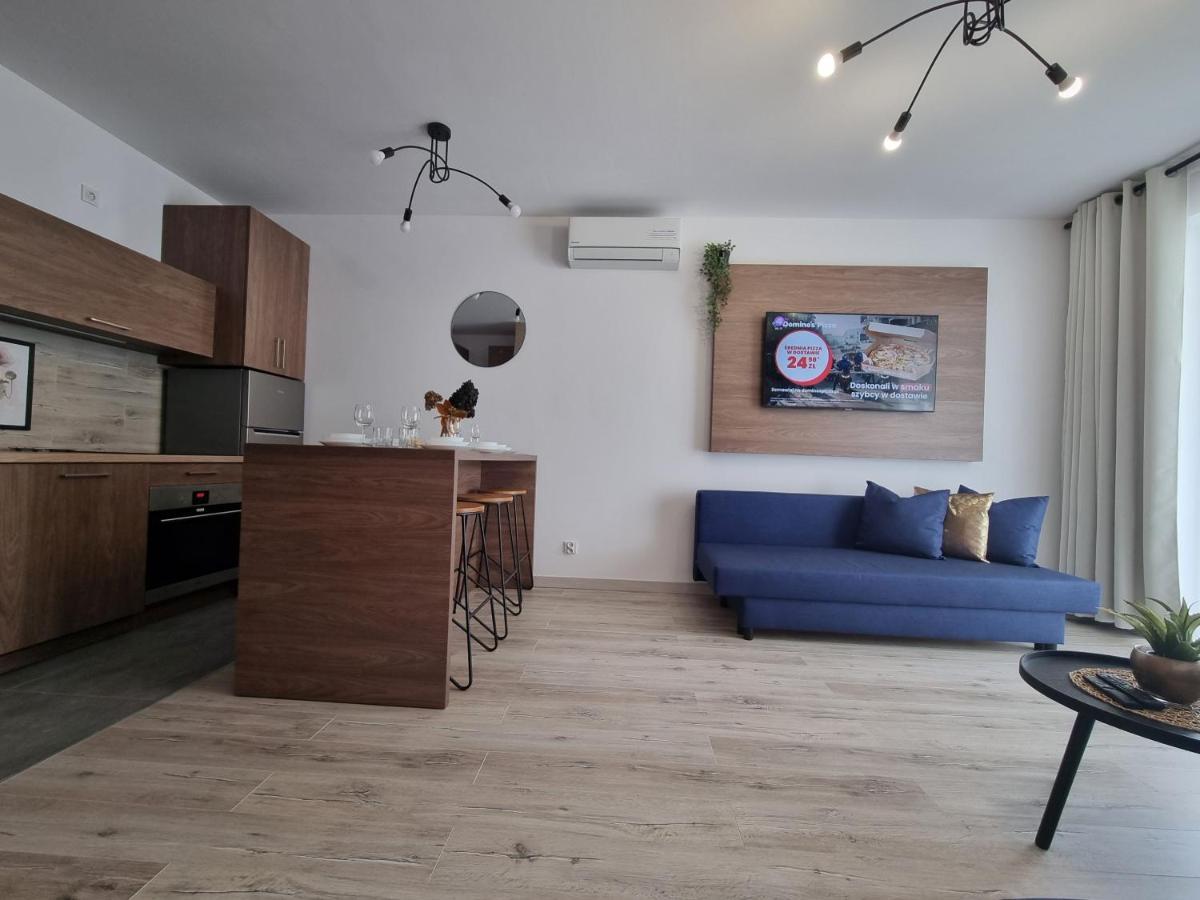 Q Apart Enter- Klimatyzowany 2 Pokojowy Apartament Przy Manufakturze Z Garazem Gratis, Fv Lodz (Lodz) Luaran gambar